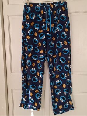 Sesame Street Cookie Monster men's pajama bottoms
